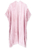 Maroon Stripe Kimono