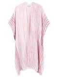 Maroon Stripe Kimono