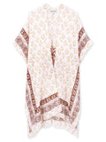 Castaways Print Kimono - Shopmossrose