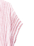 Maroon Stripe Kimono