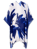 Moss Rose Blue Boho Kimono