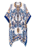 Alanna Indigo Print Kimono