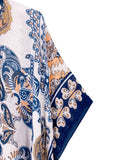 Alanna Indigo Print Kimono - Shopmossrose