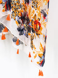 Fall Garden Print Kimono - Shopmossrose