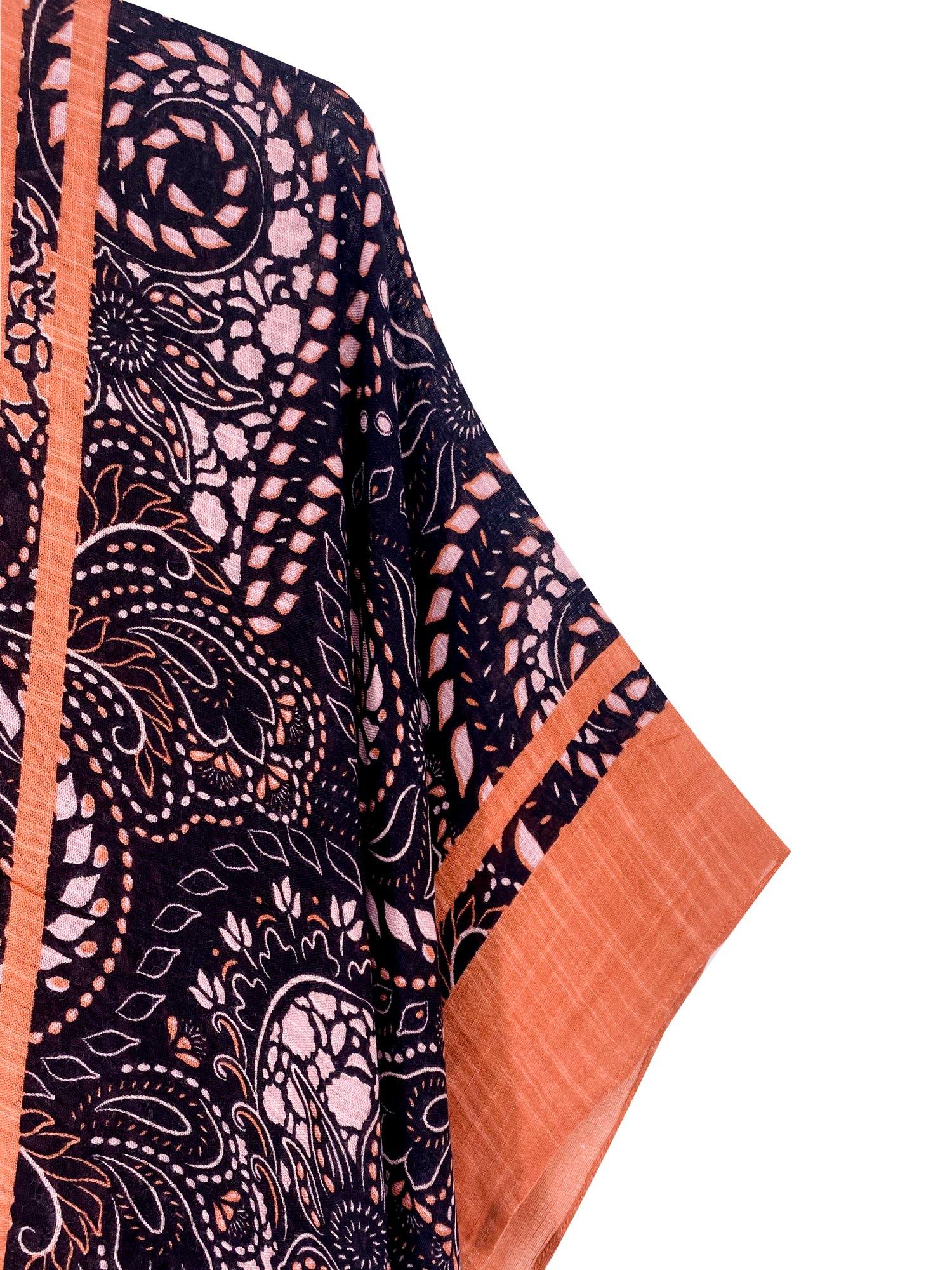 Coral Sea Kimono - Shopmossrose
