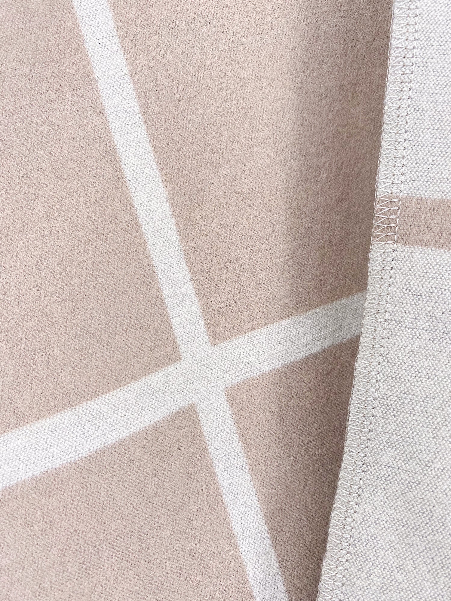Reversible Plaid Ruana Wrap Shawl