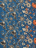 Moss Rose Blue Flora Airy Cover Up