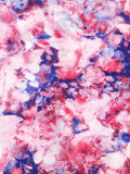 Moss Rose Pink Flora Airy Cover Up