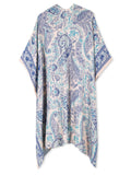 Gaia Blue Print Kimono