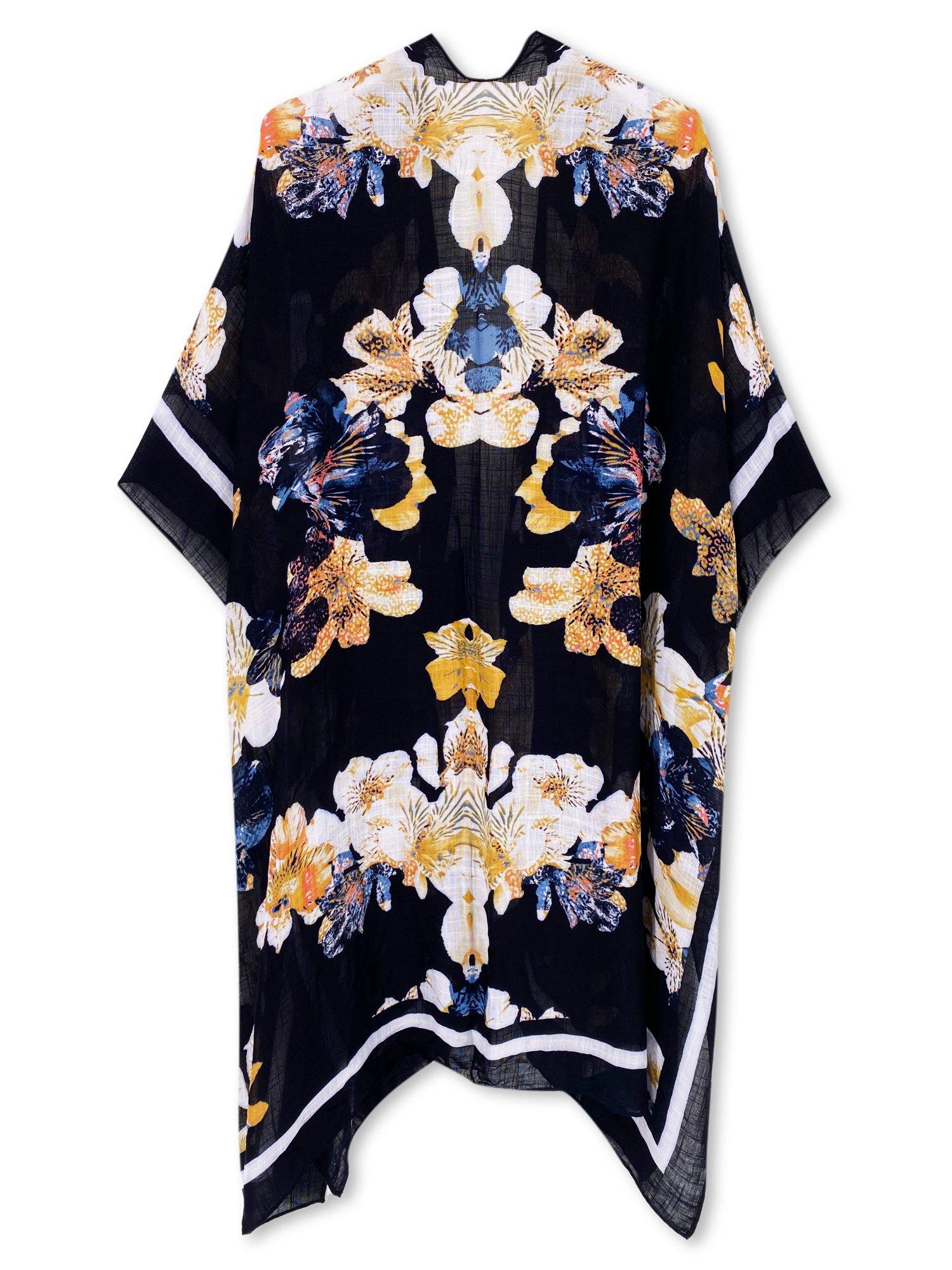Butterfly Flower Kimono - Shopmossrose