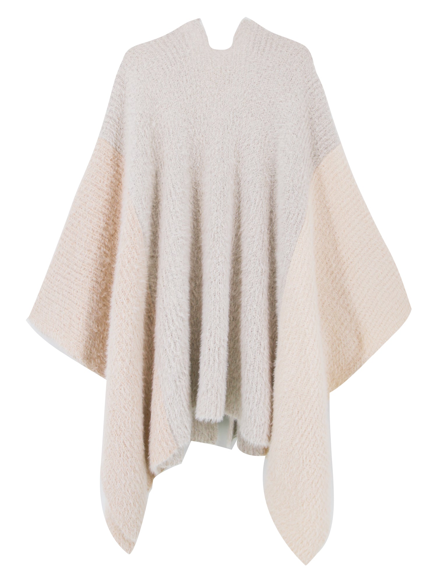 Color Block Travel Shawl Wrap