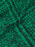 Green And Black Poncho Travel Wrap