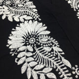 Moss Rose Embroidered Boho Top