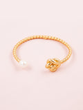 Pearl and Knot Bracelet