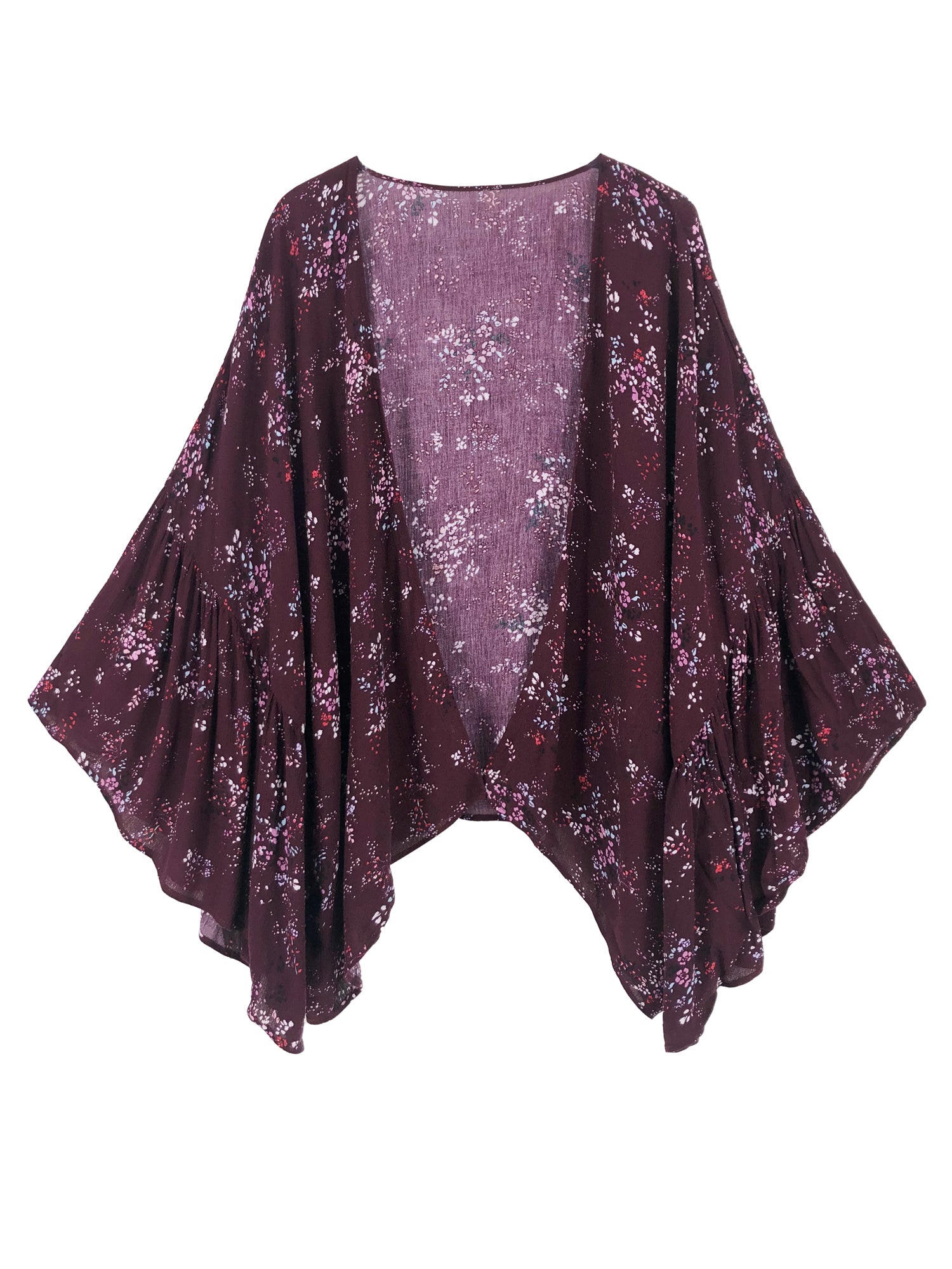 Ruffles Sleeves Cropped Jacket