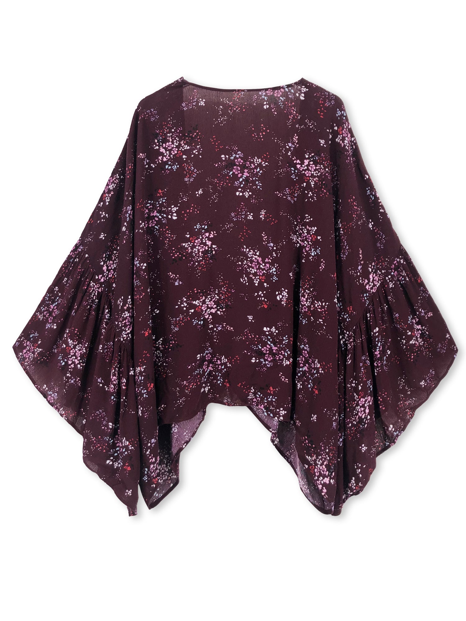 Ruffles Sleeves Cropped Jacket
