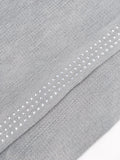 Studded Detail Fringe Knit Wrap - Shopmossrose