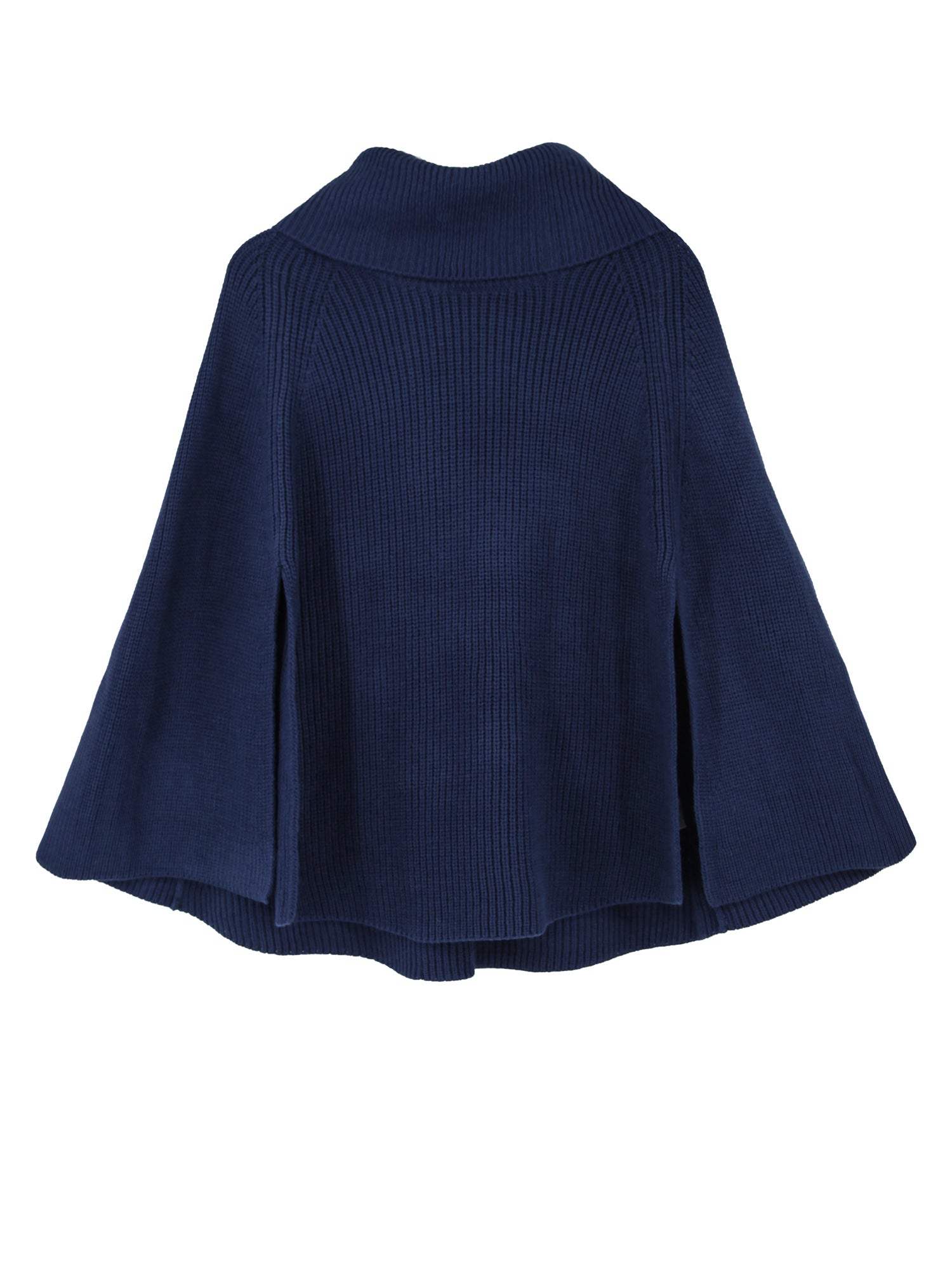 Turtleneck Boho Poncho Cape