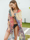 Moss Rose Bohemian Rhapsody Kimono