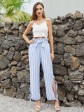 Eternal Vacation Blue Striped Pants - Shopmossrose