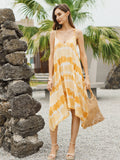 Moss Rose Sunfade Slip Dress Yellow