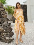 Moss Rose Sunfade Slip Dress Yellow