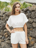 Moss Rose Summer Ready Cropped Top
