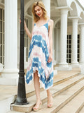 Moss Rose Sunfade Slip Dress Surf Blue