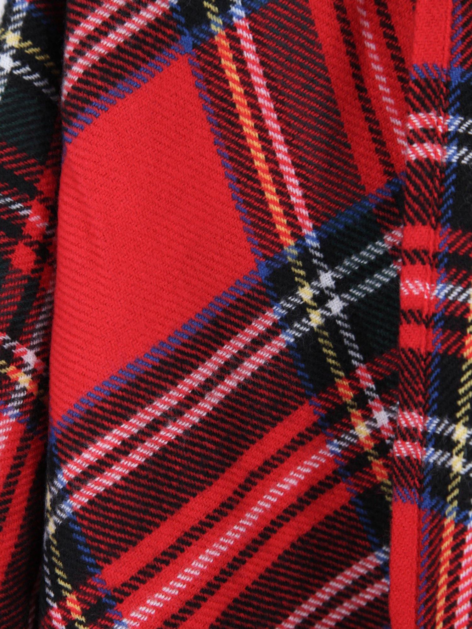 Scotch Plaid Poncho - Shopmossrose