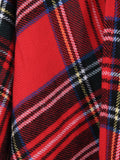 Scotch Plaid Poncho - Shopmossrose