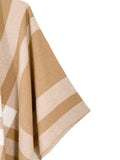 Camel Check Poncho - Shopmossrose