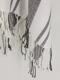 Stripe Fringe Poncho - Shopmossrose