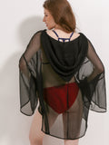 Hooded Women's Swimsuit Cover-Up