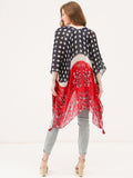 Bandana Print Kimono - Shopmossrose