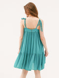 Beach Tie Strap Swing Dress - Shopmossrose