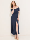 Slit Maxi Dress