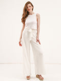 Tie Knot Wide Pants
