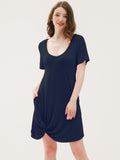 Knotted Casual Dress