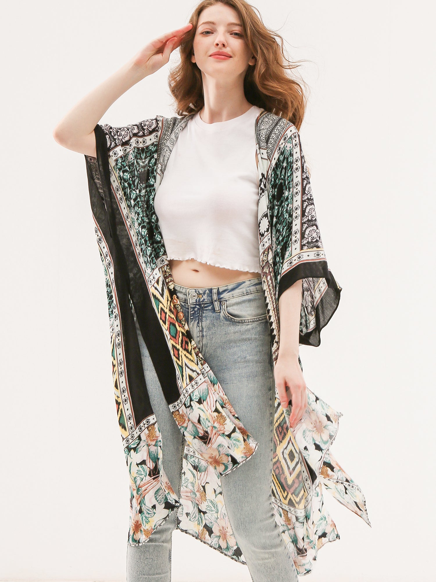 Pandora Floral Kimono