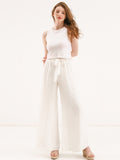Tie Knot Wide Pants