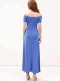Slit Maxi Dress