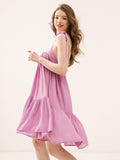 Beach Tie Strap Swing Dress - Shopmossrose