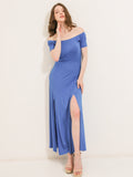 Slit Maxi Dress