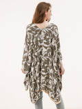Floral Jacquard Shawl - Shopmossrose