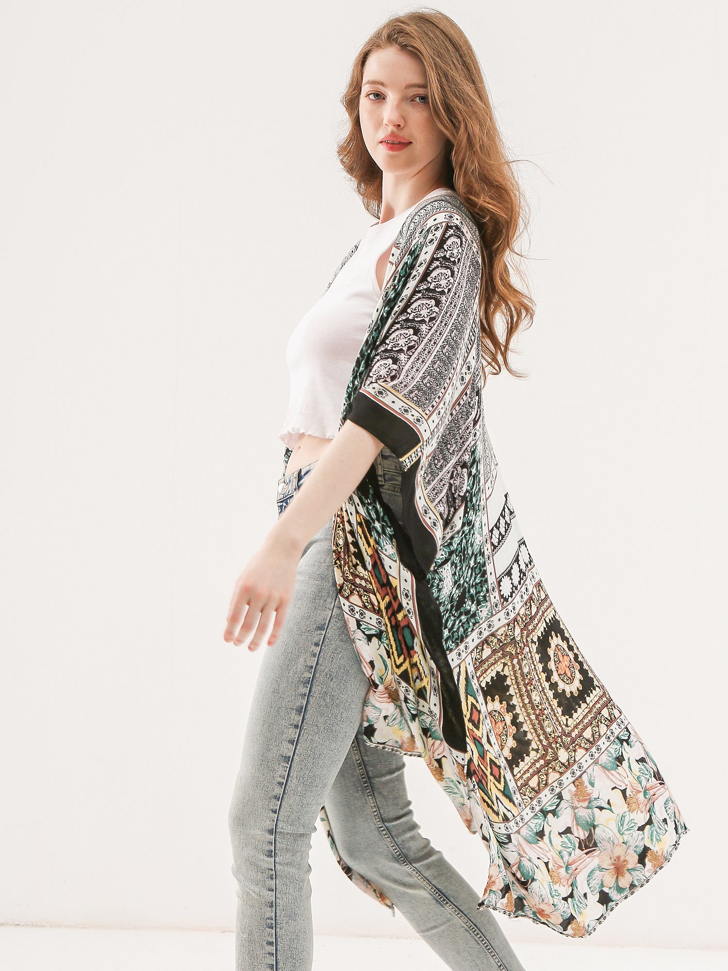 Pandora Floral Kimono