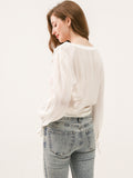 Lurex Wrap Top