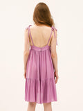 Beach Tie Strap Swing Dress - Shopmossrose