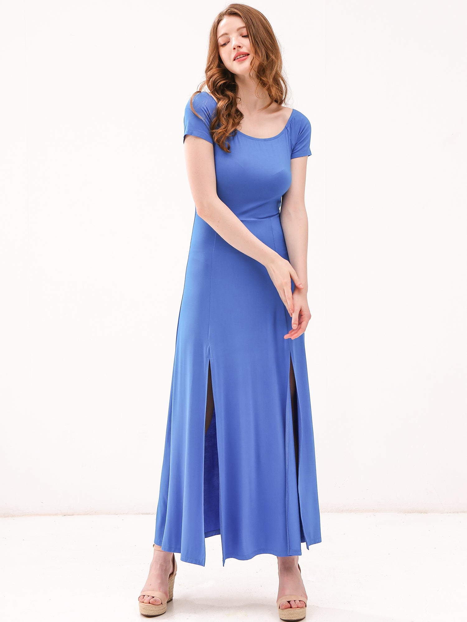 Slit Maxi Dress
