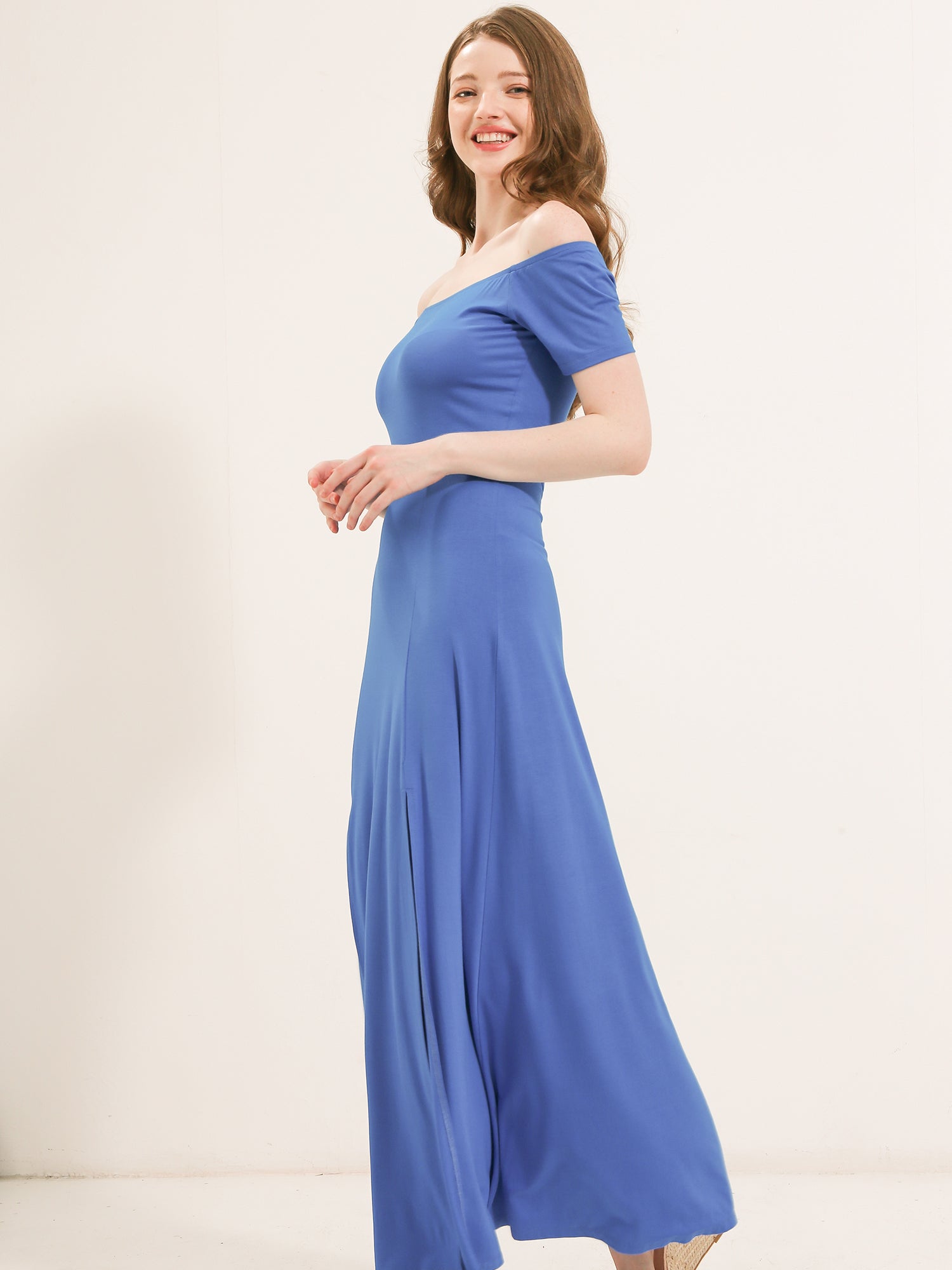 Slit Maxi Dress