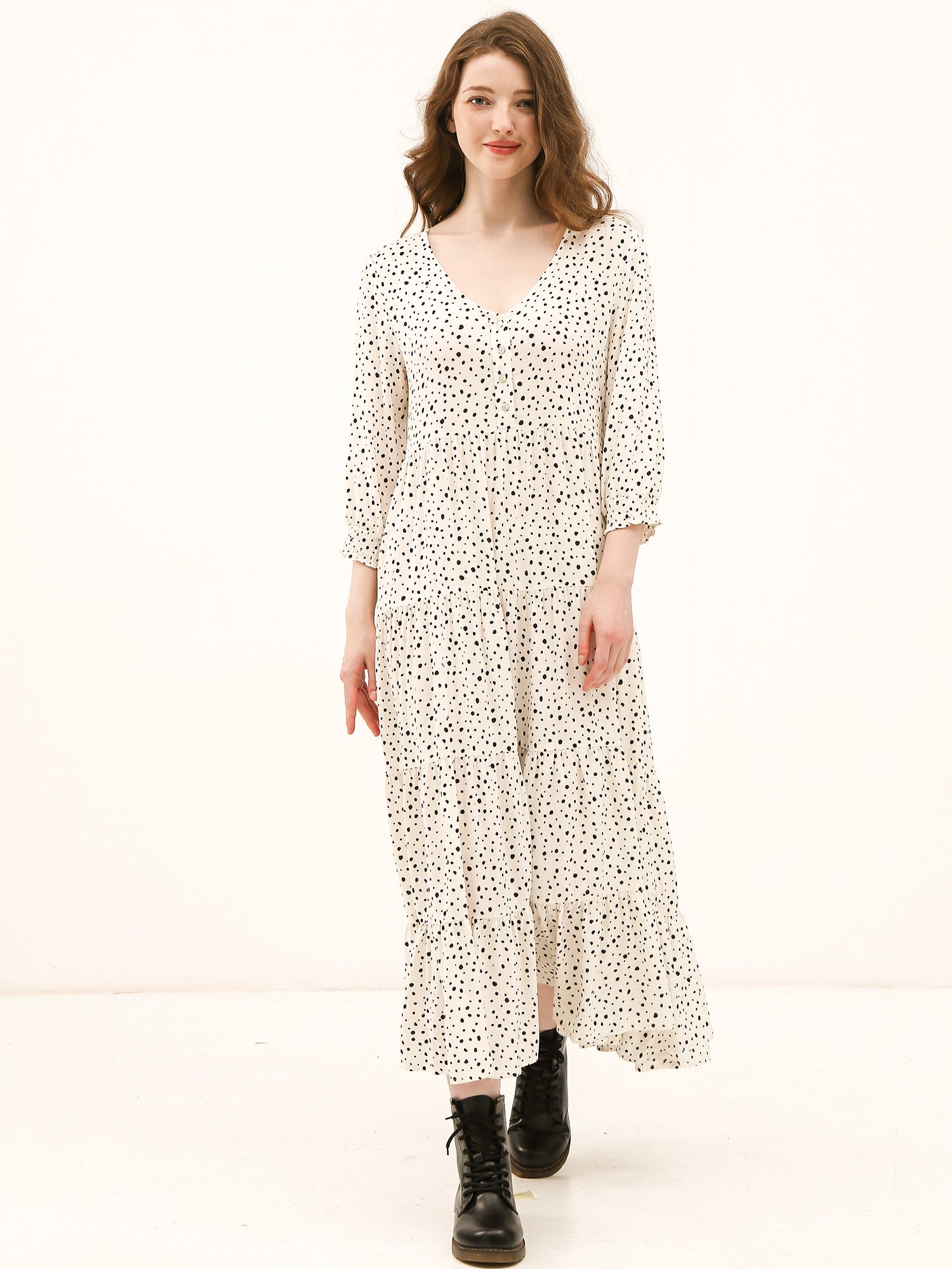 Tiered Maxi Dress